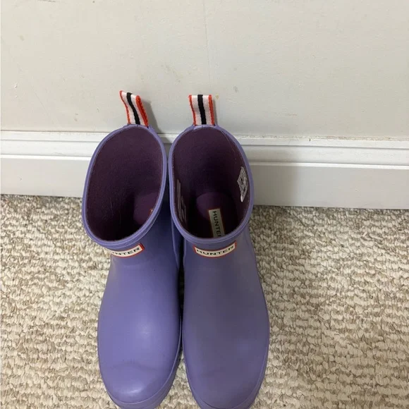 Hunter Lavender Waterproof Boots - Picture 2 of 3